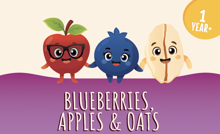 Blueberry Apple Oats